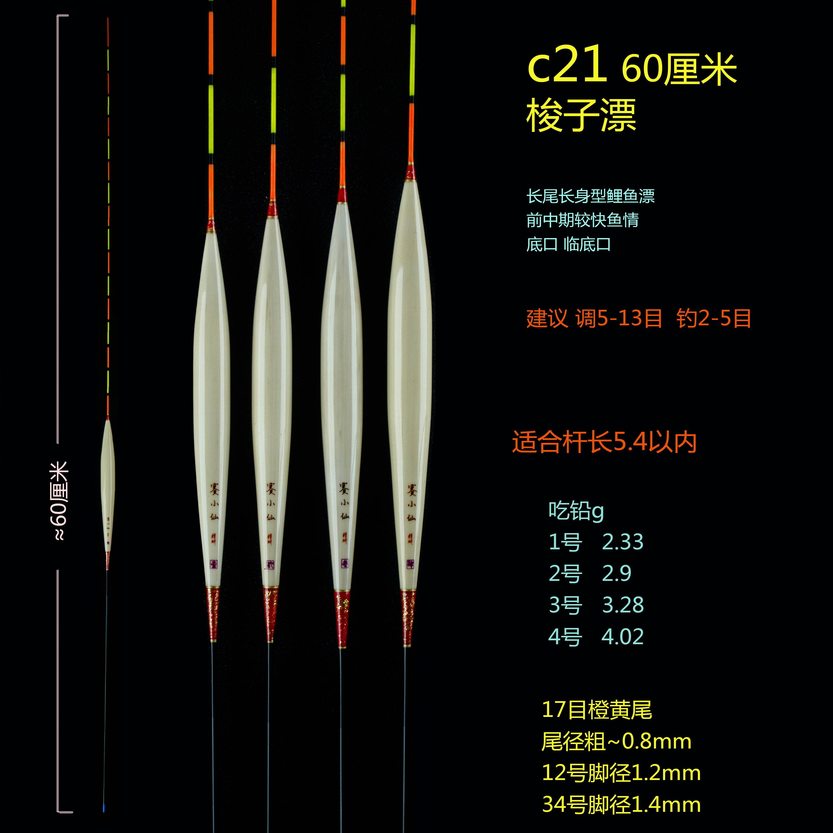 C21黑坑前期抢鱼加长版60手工带壳芦苇浮漂鲤鱼鲫鱼名义坊同款,户外/登山/野营/旅行用品,浮漂,淘宝优惠券,粉丝福利购,淘宝优惠卷