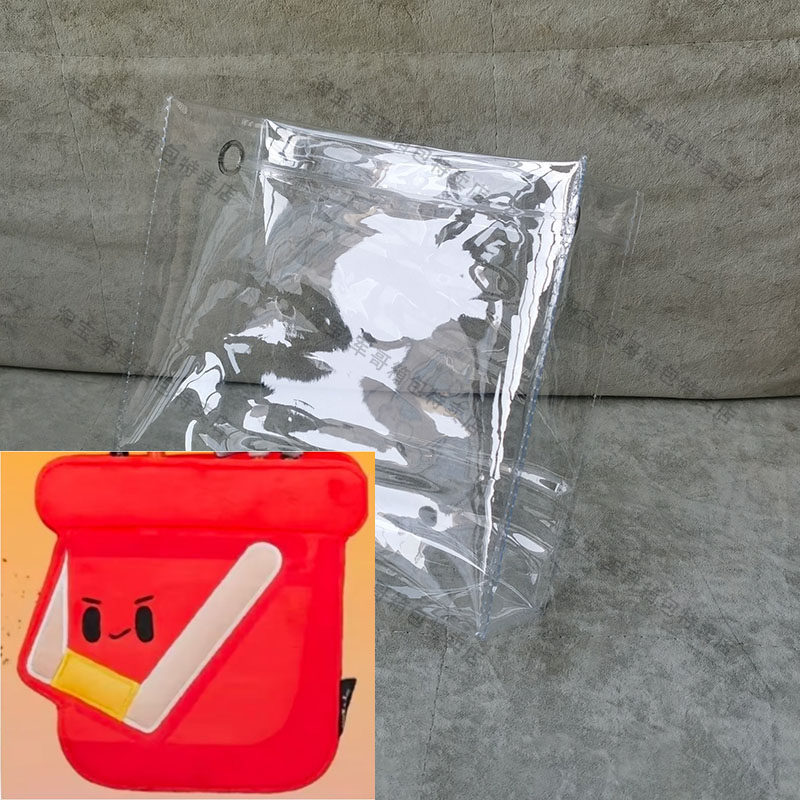 现货透明PVC保护套防水防尘袋外套适用红桶文具包