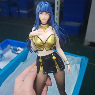 极·工作室 影女团太子妃白眼雏田1/6手办站姿潮系女忍者模型萌燃