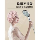 双层套帽女帽FDN 4887防水防膜洗澡家用沐浴发厨房专用防油烟浴发