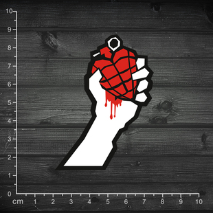 发10张 乐队贴纸 Green Day 绿日 反战 吉他贴纸 笔记本 防水箱贴