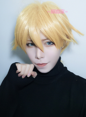 瓢虫少女 Miraculous Ladybug假毛 黑猫诺尔 金色反翘cosplay假发