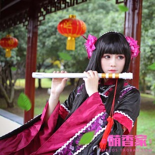 华胥引 叶蓁 剑网三 万花萝莉 五毒萝莉 蓬莱山辉夜cos假发 包邮