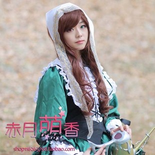 萌香家 cosplay假发 黑塔利亚湾娘 APH台湾 翠星石 lolita 特价