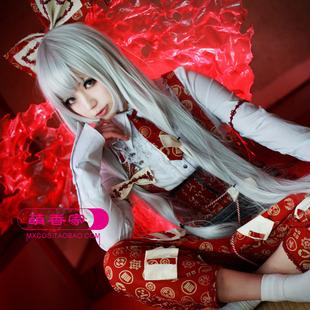 萌香家东方Project假毛藤原妹红假发弱音水银灯犬夜叉cosplay假发