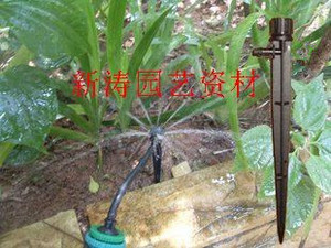 。滴灌滴头 滴灌系统 滴灌套装用滴头 微喷滴灌 地插滴头 可调滴