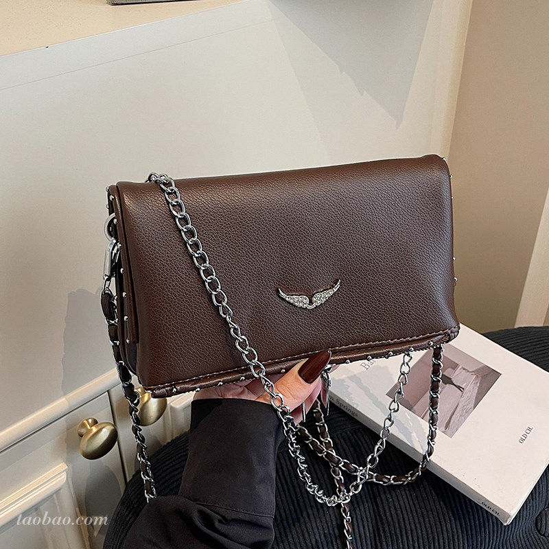 时尚复古小包包女2026新款精致迷你百搭链条斜挎包超火单肩小方包,箱包皮具/热销女包/男包,小方包,淘宝优惠券,粉丝福利购,淘宝优惠卷