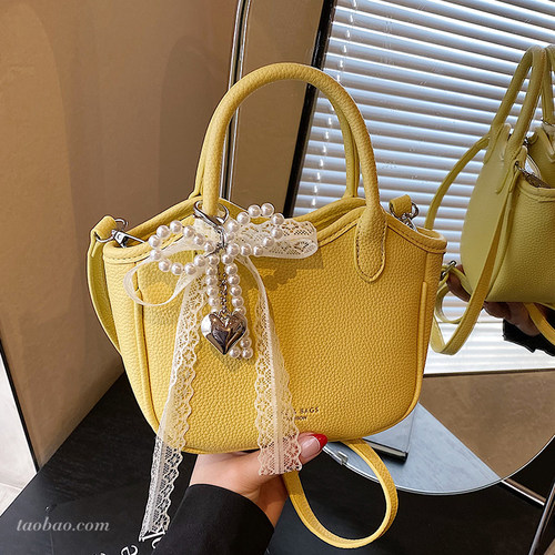 百搭春季小众新款水桶包