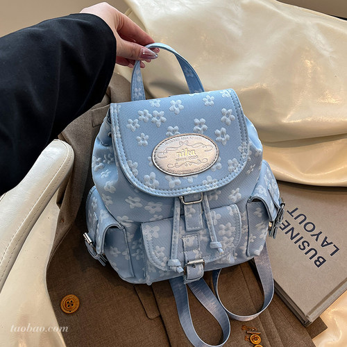 杺薇2026新款通勤迷你女双肩包