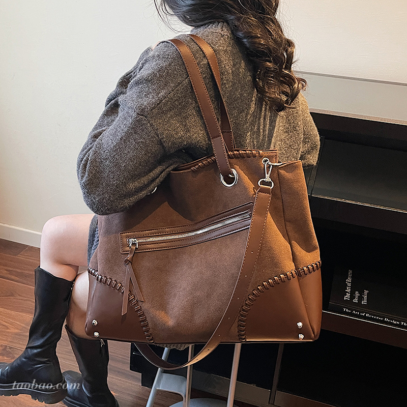 托特包女大容量单肩斜挎包