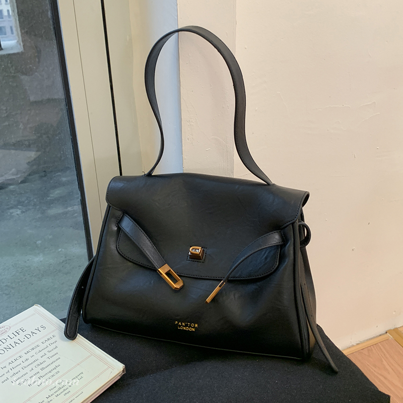 高级感托特包大容量复古美拉德风