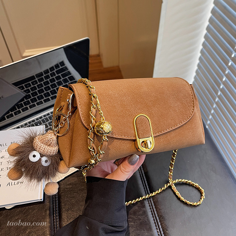 精致超火小包包2026新款时尚百搭链条斜挎包高级感磨砂女士小方包,箱包皮具/热销女包/男包,小方包,淘宝优惠券,粉丝福利购,淘宝优惠卷