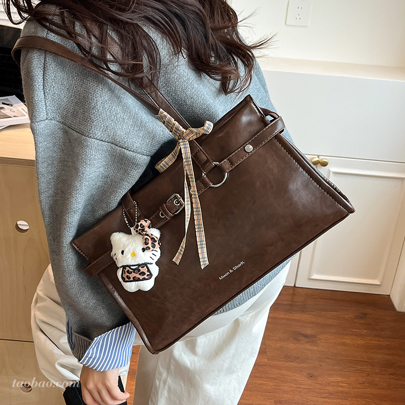 2025冬季新款机车包腋下包