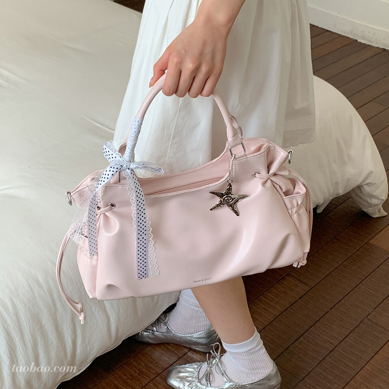 韩版大容量包包女士2026新款时尚通勤单肩斜挎包高级感手提托特包