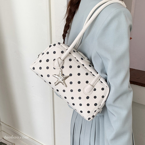 2026新款波点大容量腋下包