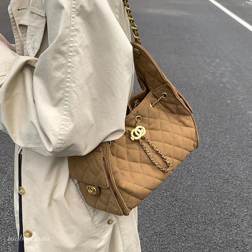 2025秋季新款高级感小香风托特包