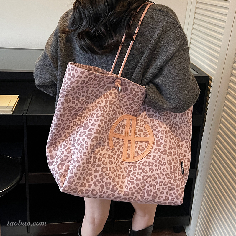 秋季新款麂皮大容量托特包