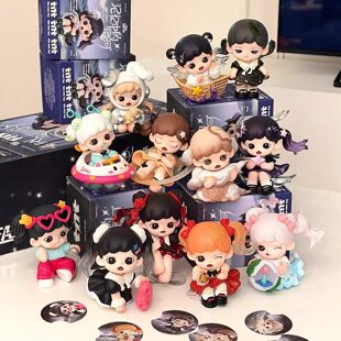 版TNT妹宝zoraa记忆中的星河系列盲盒潮玩可爱手办公仔摆件礼物