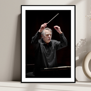 Jansons 马里斯扬颂斯古典交响乐指挥家装饰画音乐家琴房教室挂画