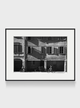 Nino Migliori 作品欧美经典黑白摄影装饰画西餐厅咖啡厅酒吧壁画