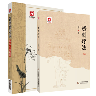 全2册 透刺疗法+针灸特定学临床实用精解 头颈部常用透穴躯干部常用透穴上肢部常用透穴下肢部常用透穴等 中国医药科技出版社