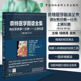 9787567925748 消化系統(tǒng) 1分冊 第9九巻 吳東 錢曉菁 上消化道 奈特醫(yī)學圖譜全集 中國協(xié)和醫(yī)科大學出 主編 臨床醫(yī)學 第3三版