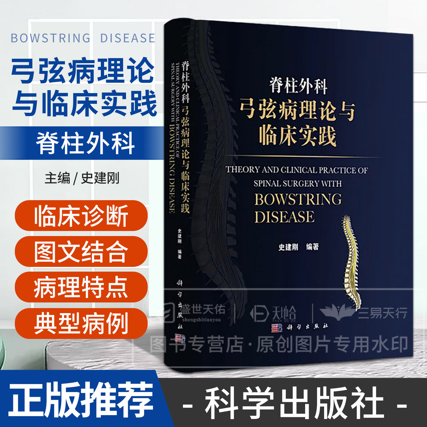 脊柱外科弓弦病理论与临床实践 史建刚 编 适合脊柱外科医师骨科研究生及相关专业临床工作者阅读参考 9787030818201 科学出版社