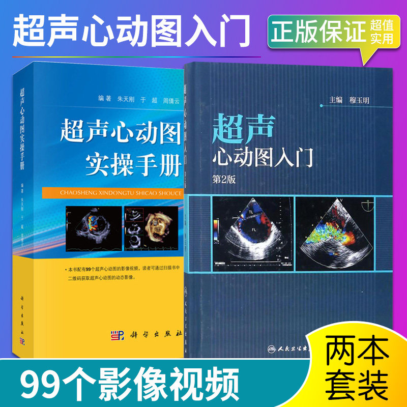 心动图心脏超声基础教学 超声检查书籍 心脏超声学 超生的分辨力 影像