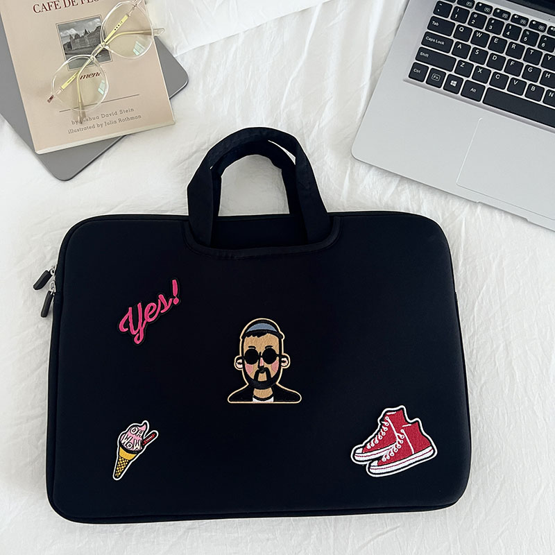 2024新款笔记本电脑包手提女15.6寸适用苹果13华为14联想y7000p16寸华硕15拯救者RY9000防震防水平板收纳包