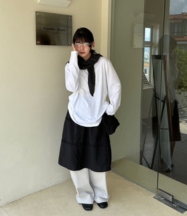 宽松长袖 秋上新 基础款 sep T恤91221 sep韩国定制面料净版