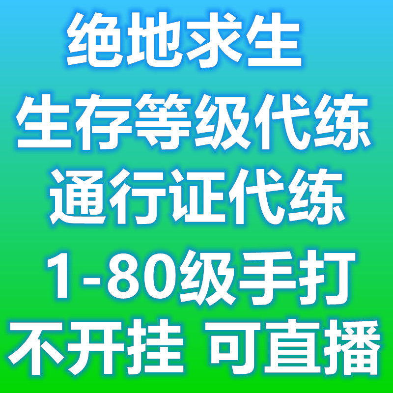 绝地求生PUBG吃鸡生存等级代STEAM