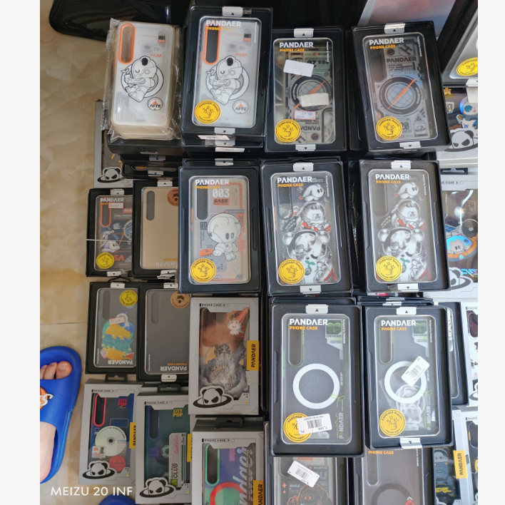 适用于魅族20pro系列妙磁抗菌PANDAER 20pro全包防摔手机外壳原装正品保护套灵龙pasa有限艺术合金装备