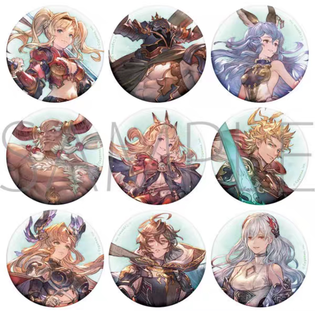 『日谷正版现货』碧蓝幻想Relink人物主题徽章