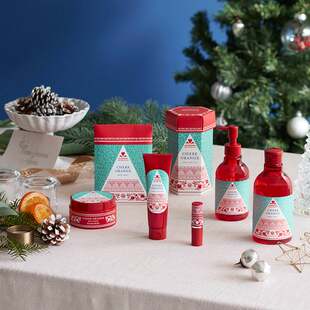 日本原装 现货 HOUSE OF ROSE CHERE ORANGE圣诞限定护手身体套装