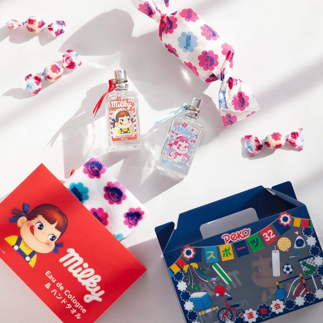 日本原装 现货 AQUA SAVON不二家限定清新香水小套装 送毛巾 30ML
