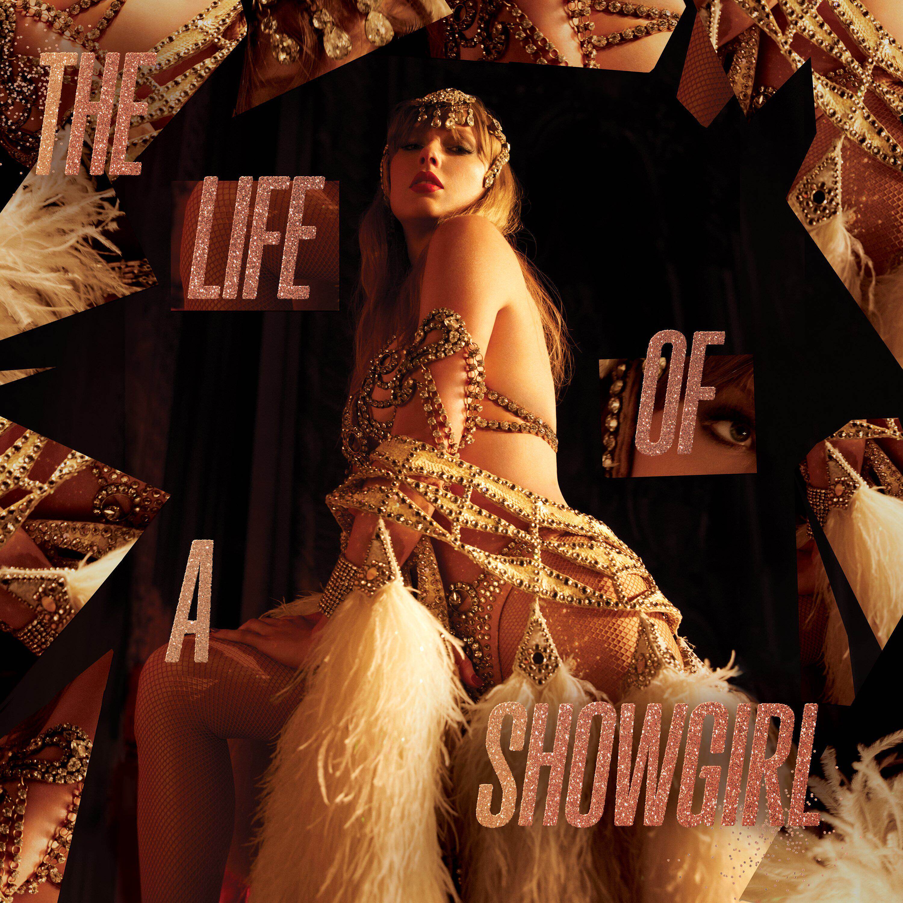 现货 霉霉泰勒斯威夫特专辑 The Life of a Showgirl LP粉胶+海报