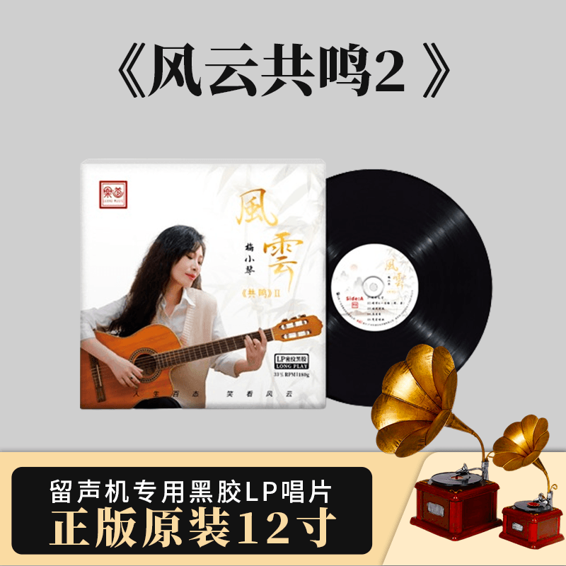限量梅小琴 共鸣2 风云 黑胶唱片12寸LP高品质正版无损人声发烧碟