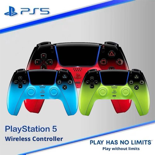 索尼 PS5手柄 PlayStation5控制器 混音绿韵节奏蓝泰克诺红 全新