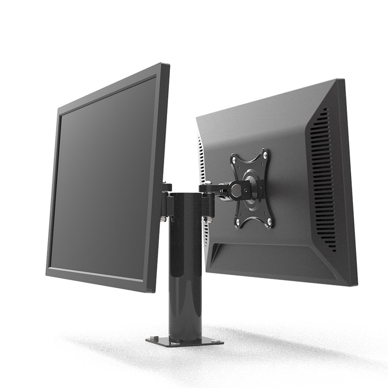 dvhz 面对面双屏背靠背会议室电脑显示器屏幕支架会议室 s018