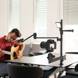 Планшетная лампа, трубка, камера, заполняющий свет, высокий микрофон, опорная рама