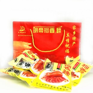 捆蹄 厂家直供 新日期 新沂明帝捆香蹄 正品 1箱260克*4袋 红