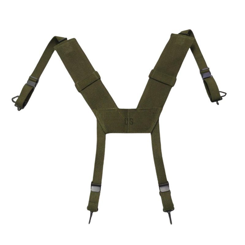 二战M1956双肩背带越战美式alice携行具复古H型背带帆布战术挂带