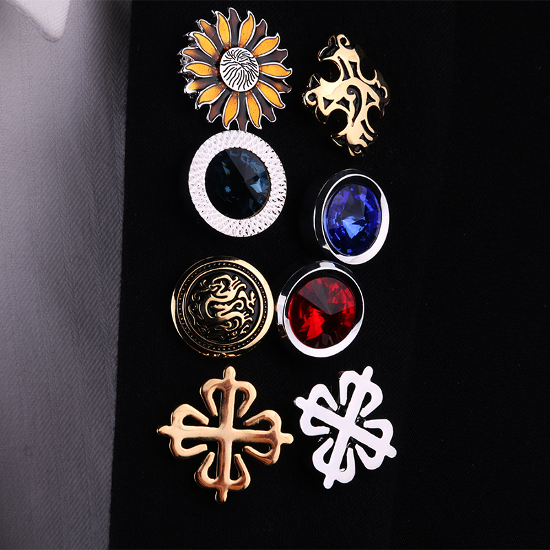 百搭复古胸针徽章胸花猎尚