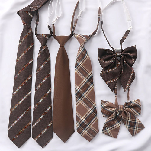 猎尚新款时尚棕色领带