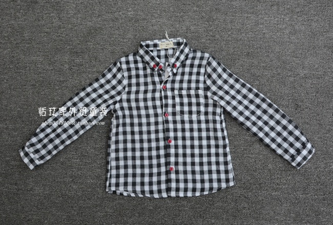 Chemise enfant à manche longue - Ref 2083305 Image 4