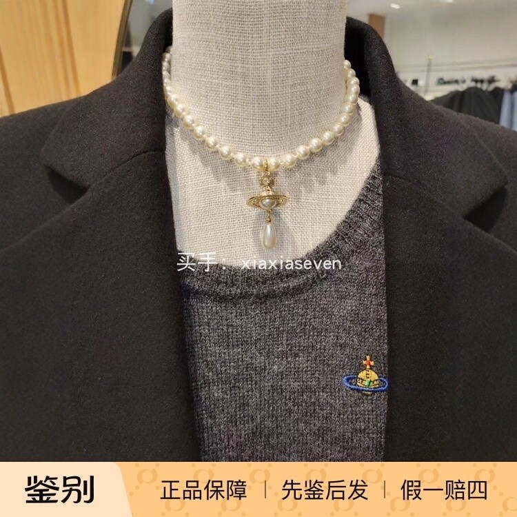 西太后onerowpearl水星珍珠项链