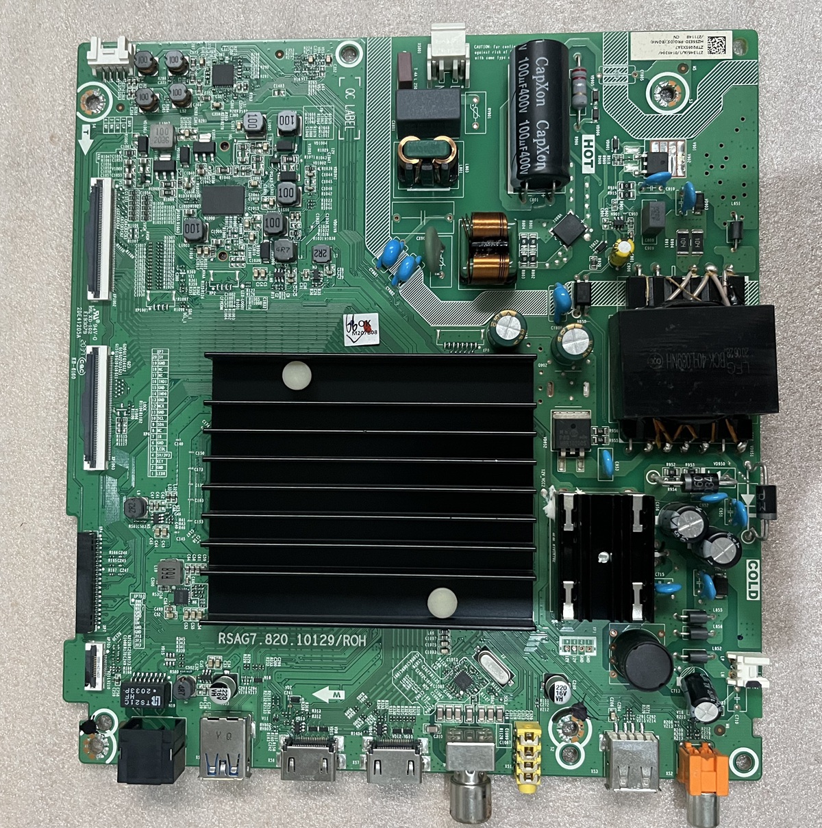 海信HZ55E3D-PRO主板 RSAG7.820.10129(BOM4)屏HD550X1U83-T0