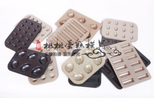包邮款同款连金色不沾栗子模具