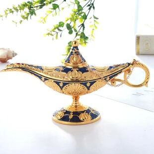 阿拉丁神灯 礼物节日愿望许愿灯神工艺礼品摆设 创意抽象奇趣摆件