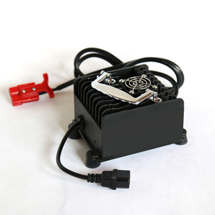 全裕QY500H脉冲充电器24V15A微电脑智能充电机洗地机通用配件包邮